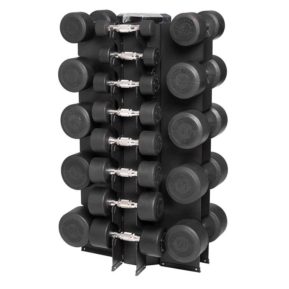 Buy Iron Grip Urethane Dumbbell Set w/Increments from 5-100 lbs