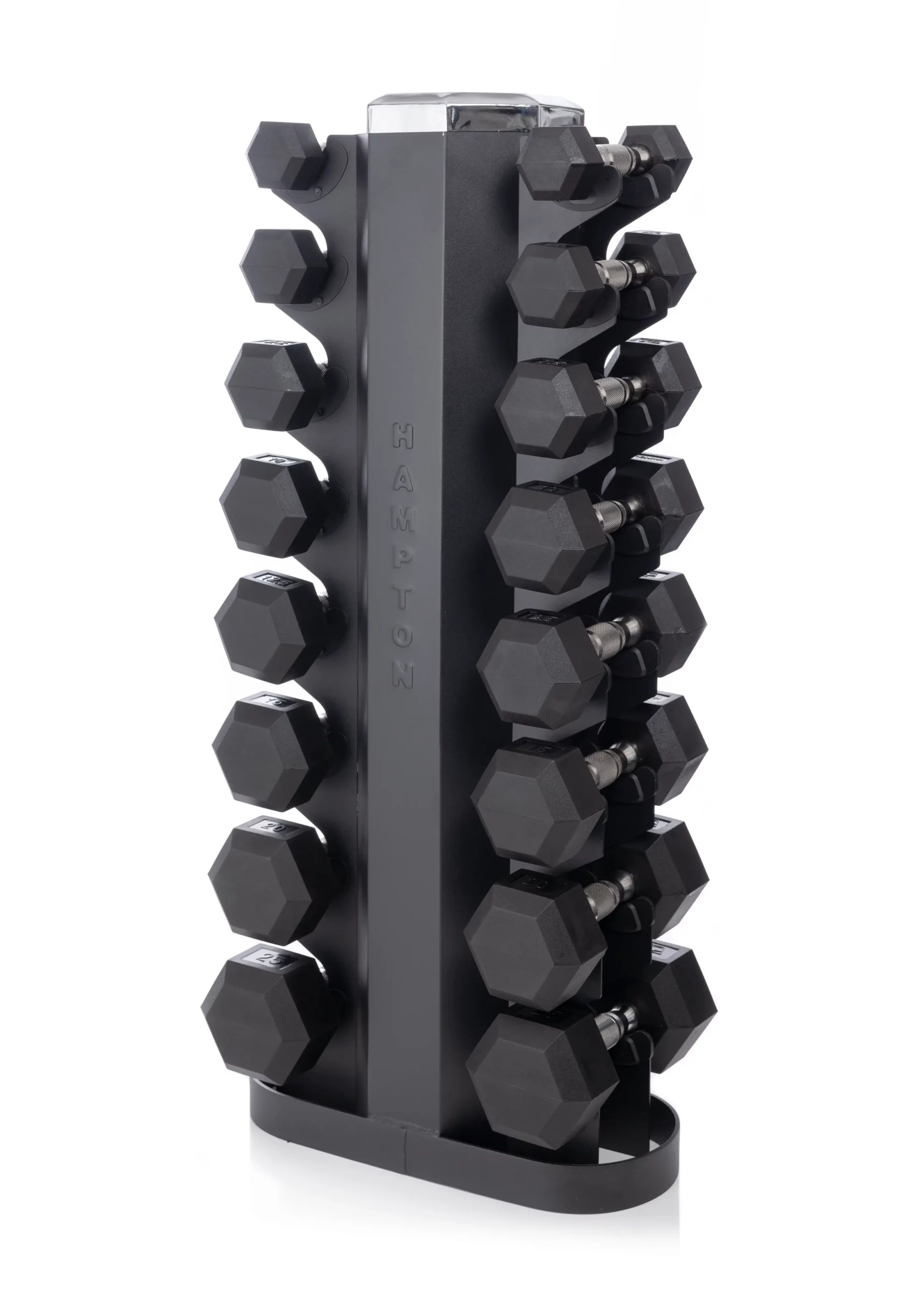 2 Sided Vertical Rack 8 Pairs Hampton Fitness