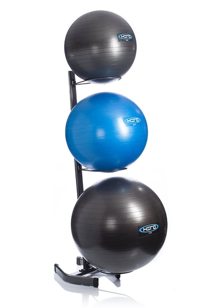 HEROSTRENGTH Stability Gym Ball Rack Hampton Fitness