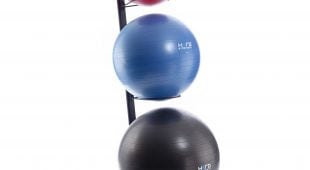 vertical yoga ball rack