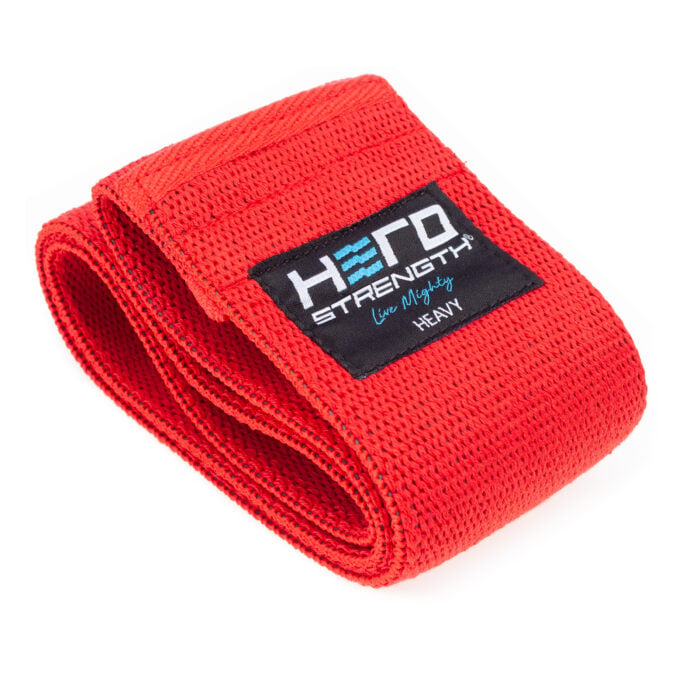red heavy weight power band
