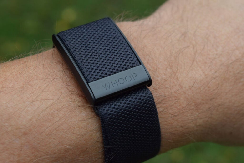 whoop wearable fitness tracker