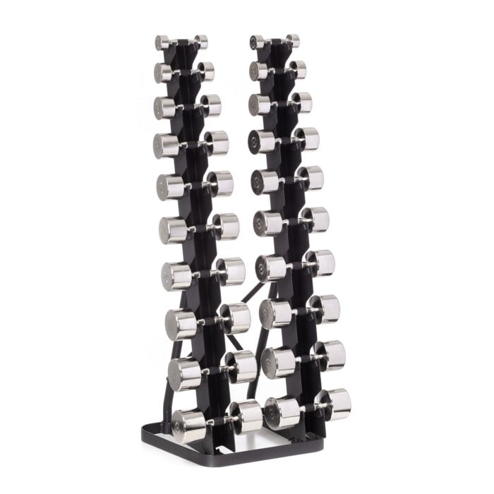 Chrome Beauty-Grip | 10 Pair Twin Tower Vertical Club Pack