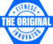 logo with blue and white text fitness the original innovator