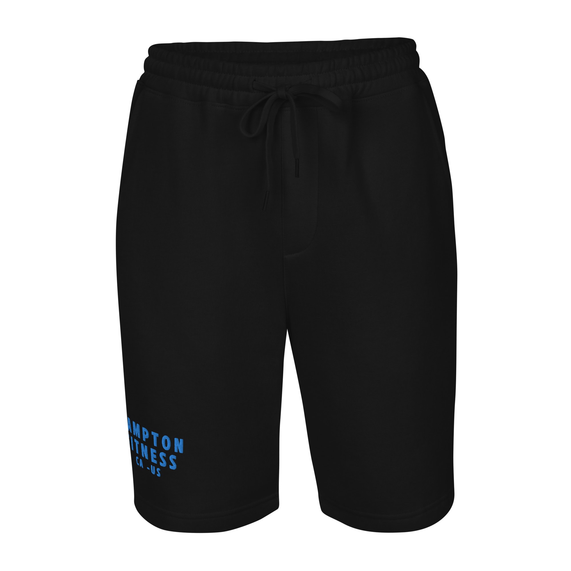 Mens fleece sales gym shorts